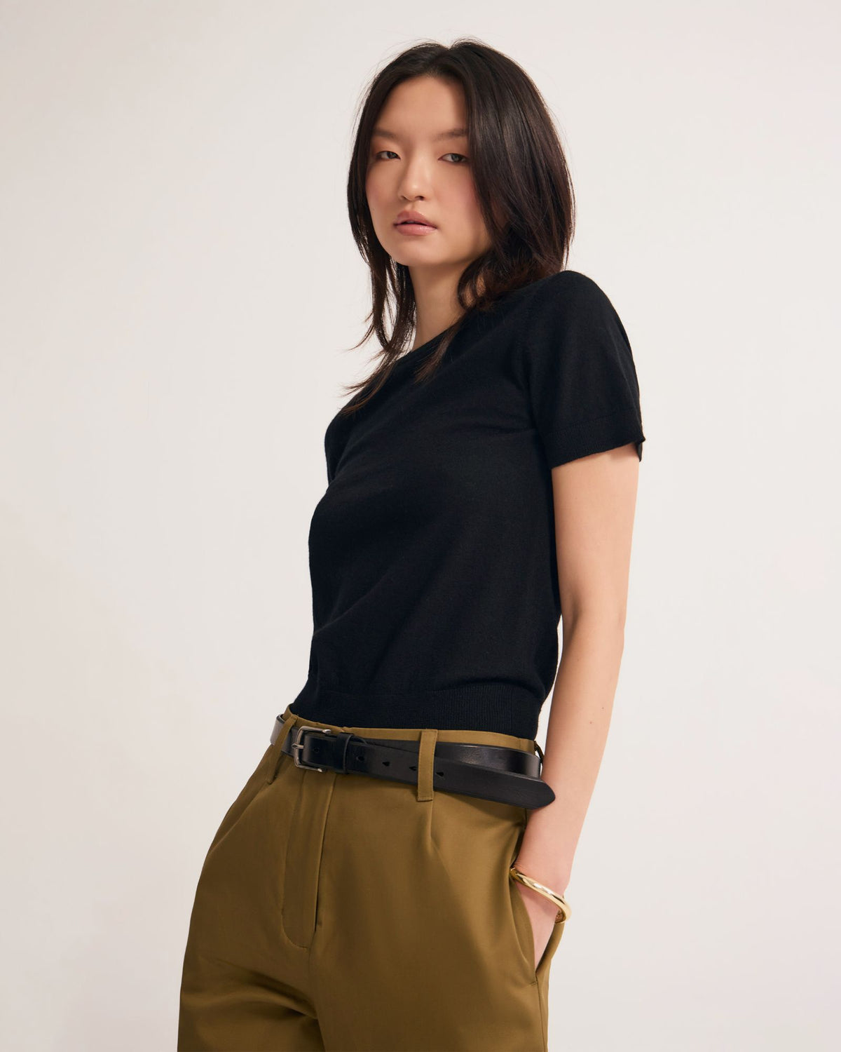 Grace Short Sleeve Merino Knit WOMENS KNITWEAR