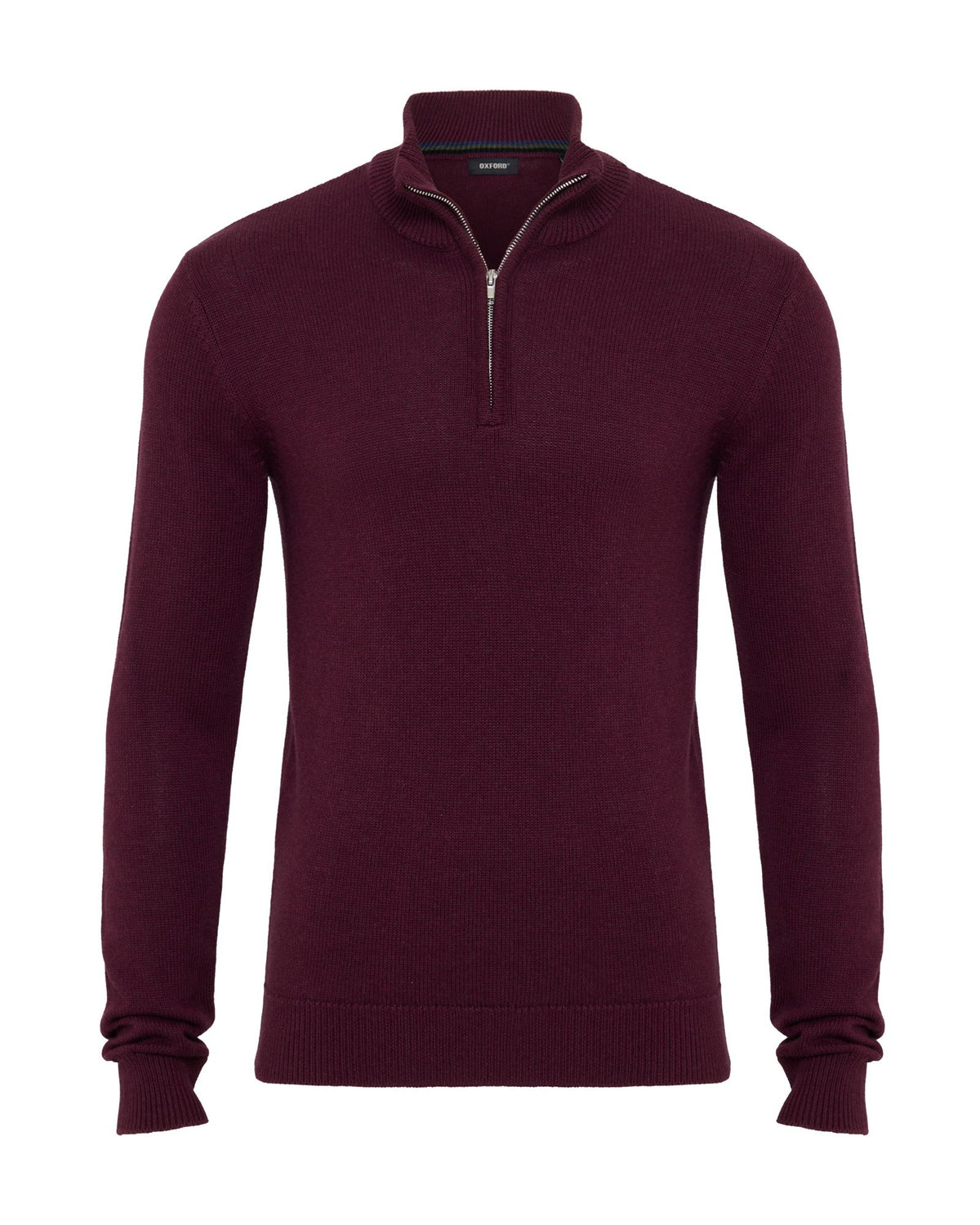 Robert Zip Neck Knit Pullover MENS KNITWEAR