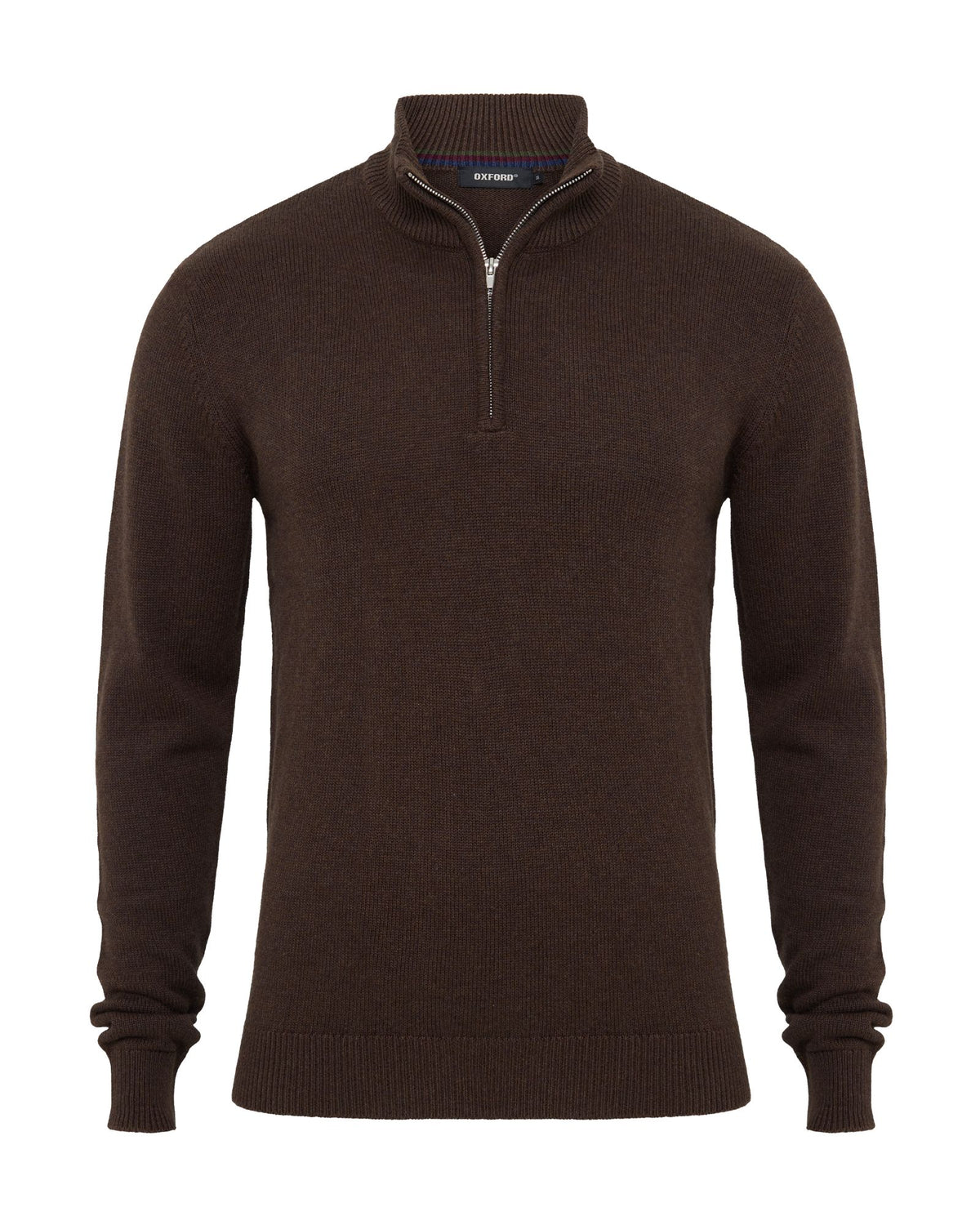 Robert Zip Neck Knit Pullover MENS KNITWEAR