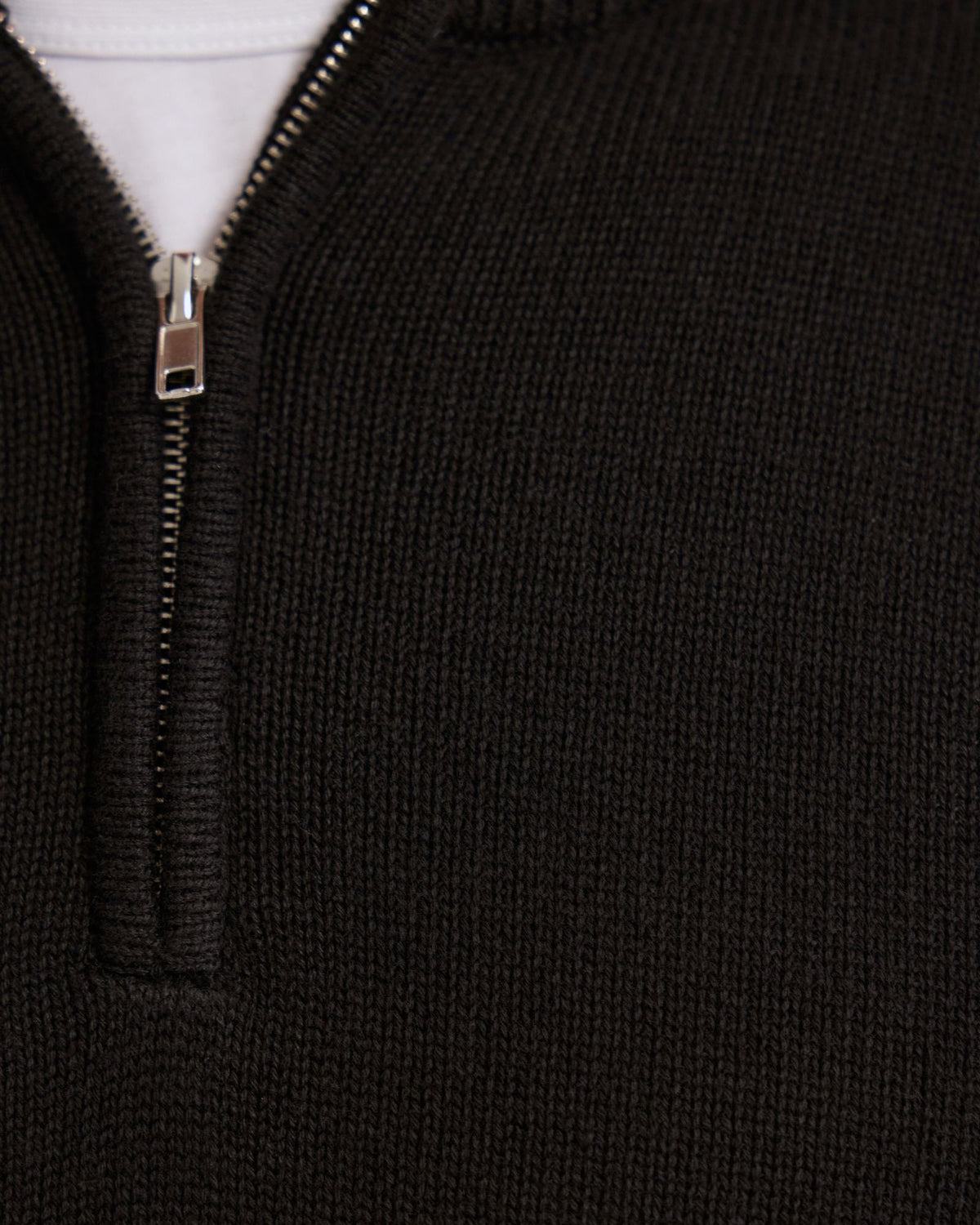 Robert Zip Neck Knit Pullover