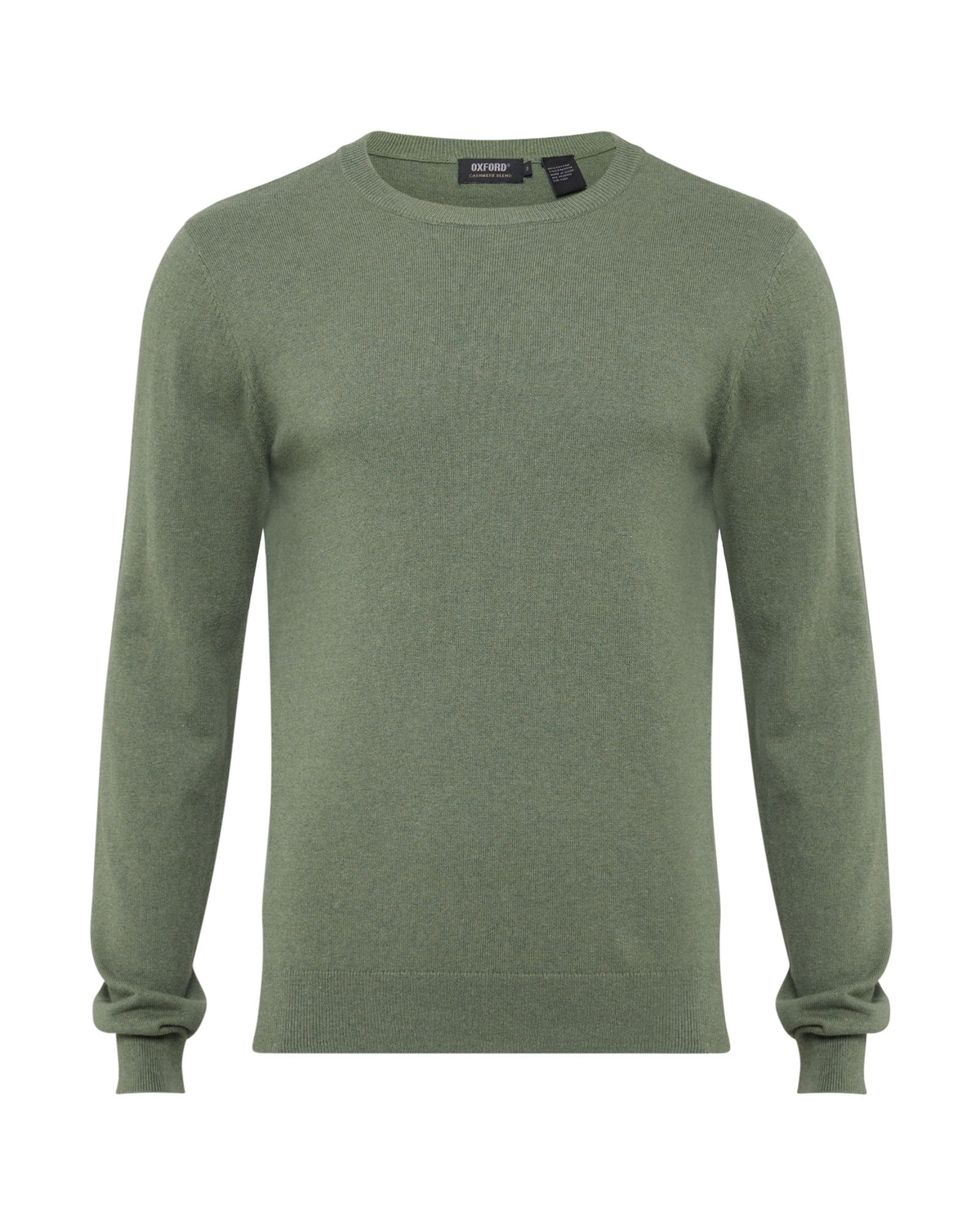 Crew Neck Pure Merino Wool Pullover MENS KNITWEAR
