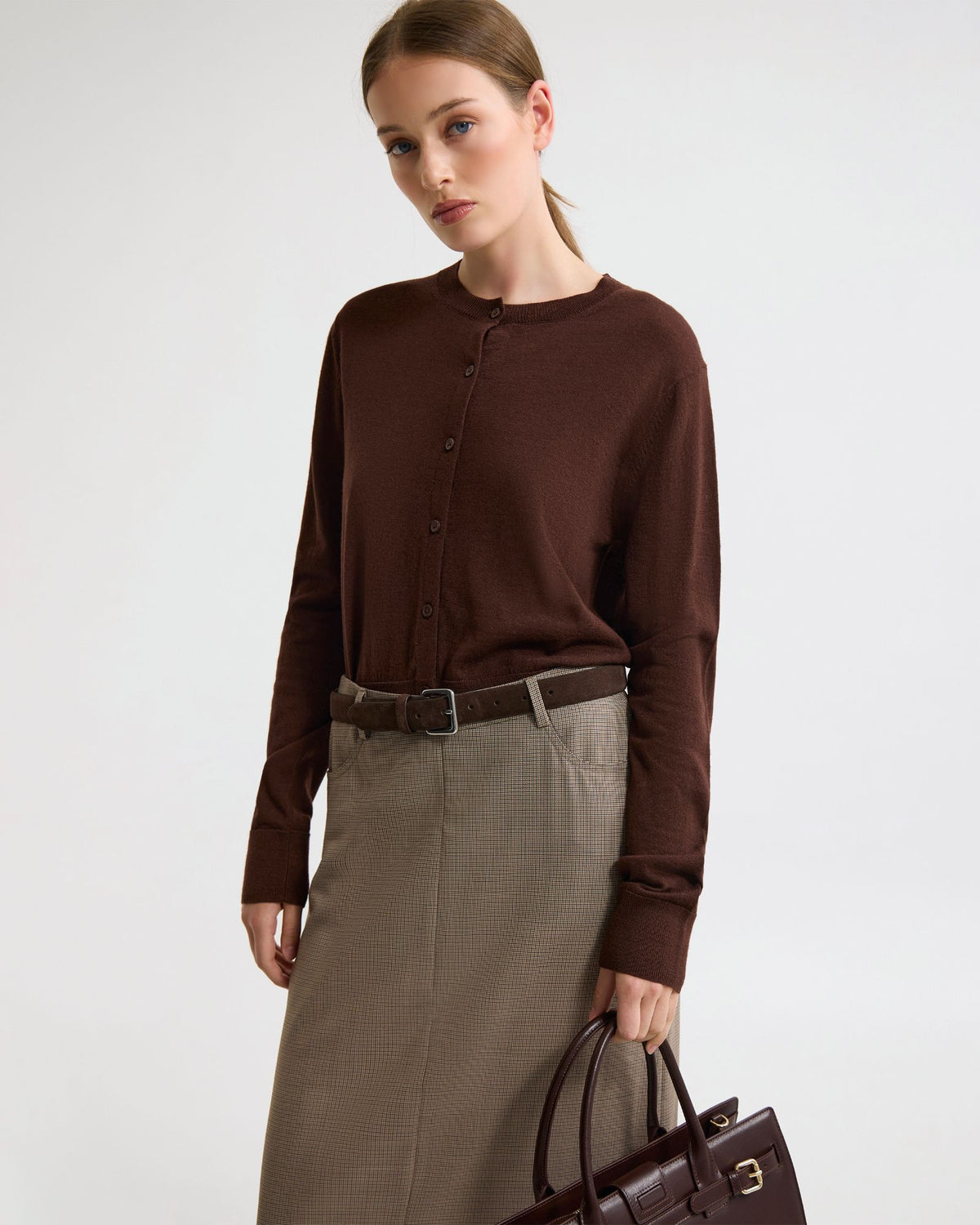 Lottie Merino Cardigan WOMENS KNITWEAR