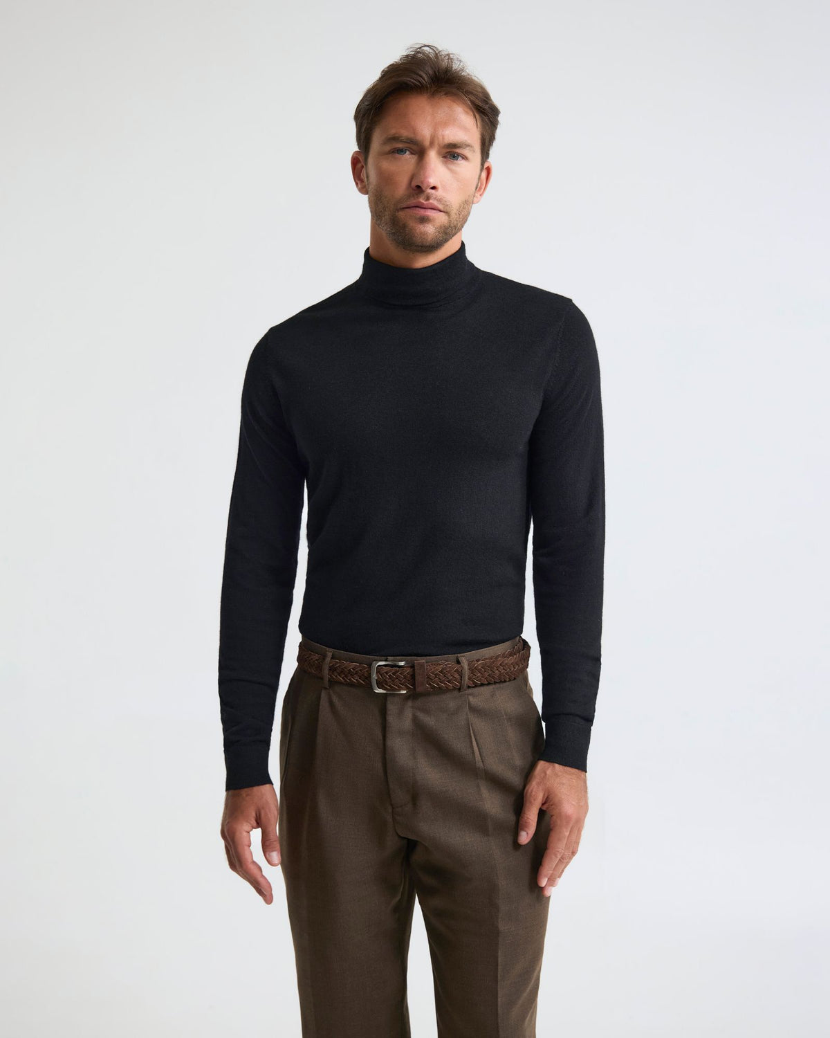 Aaron Turtle Neck Merino Pullover MENS KNITWEAR