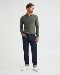 Blair Polo Collar Merino Knit MENS KNITWEAR