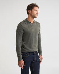 Blair Polo Collar Merino Knit MENS KNITWEAR