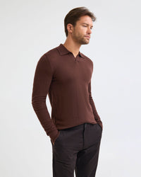 Blair Polo Collar Merino Knit MENS KNITWEAR