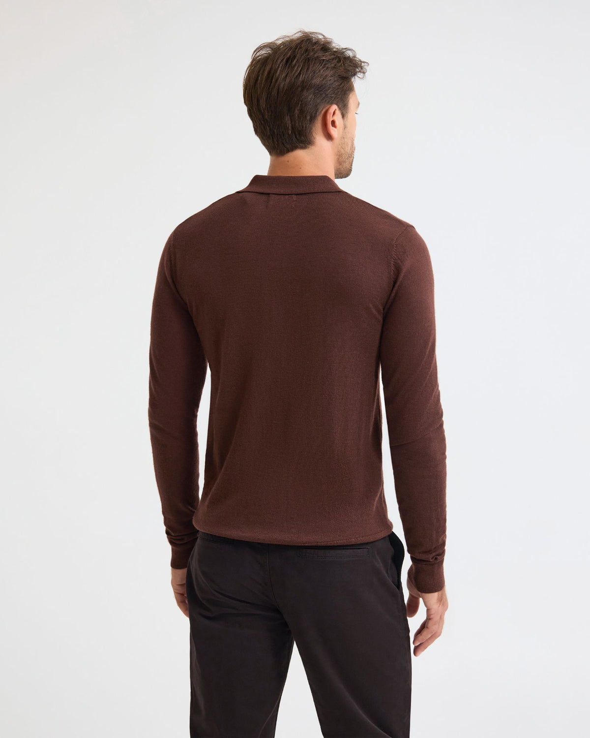 Blair Polo Collar Merino Knit MENS KNITWEAR