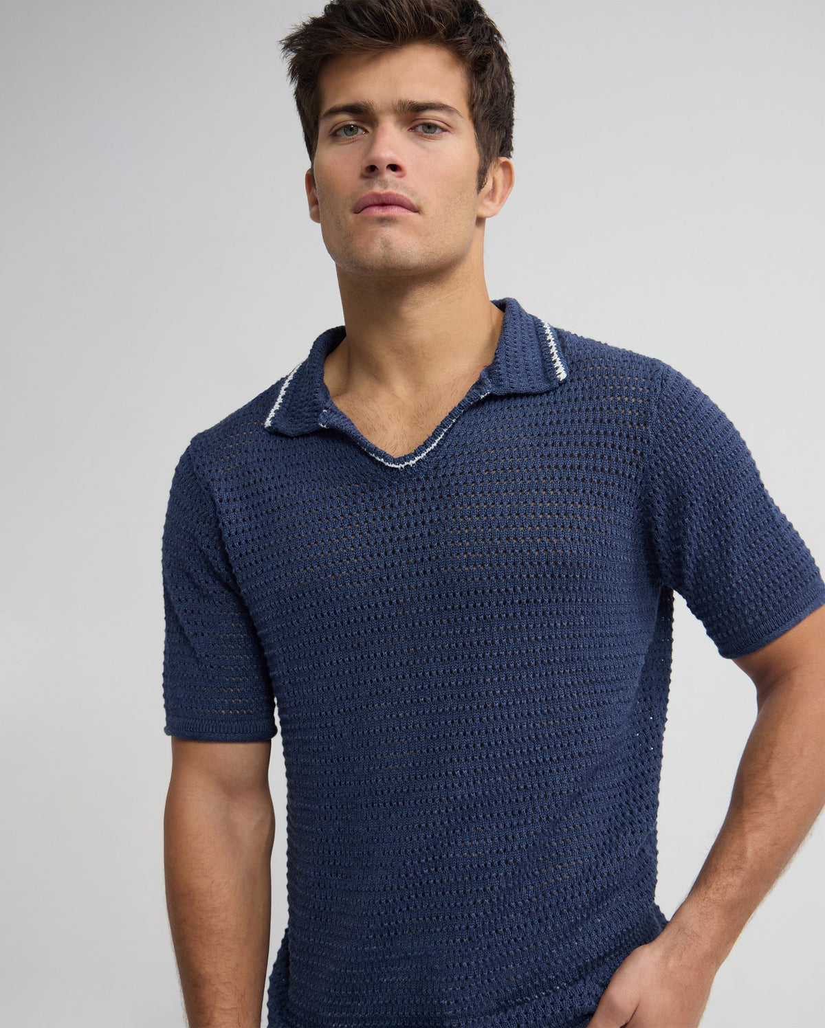Oliver Contrast Stitch Polo