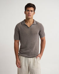 Oliver Contrast Stitch Polo
