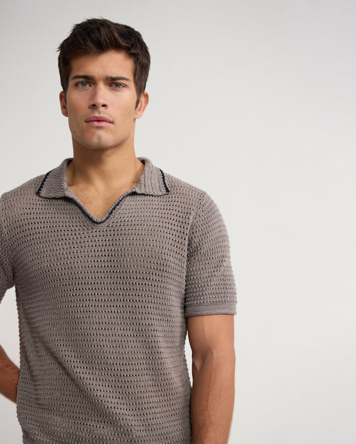 Oliver Contrast Stitch Polo