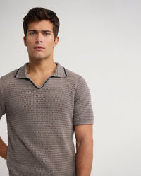 Oliver Contrast Stitch Polo