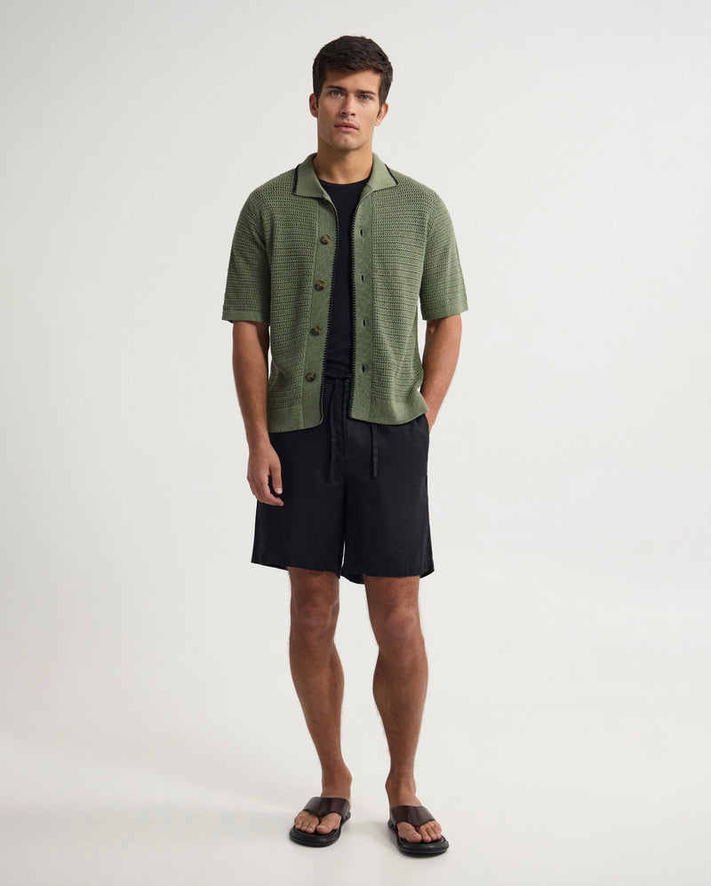 Silas Button Up Knit