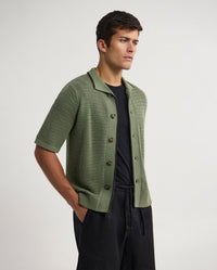 Silas Button Up Knit