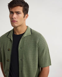 Silas Button Up Knit