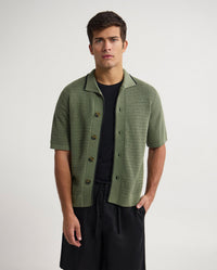 Silas Button Up Knit