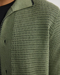 Silas Button Up Knit