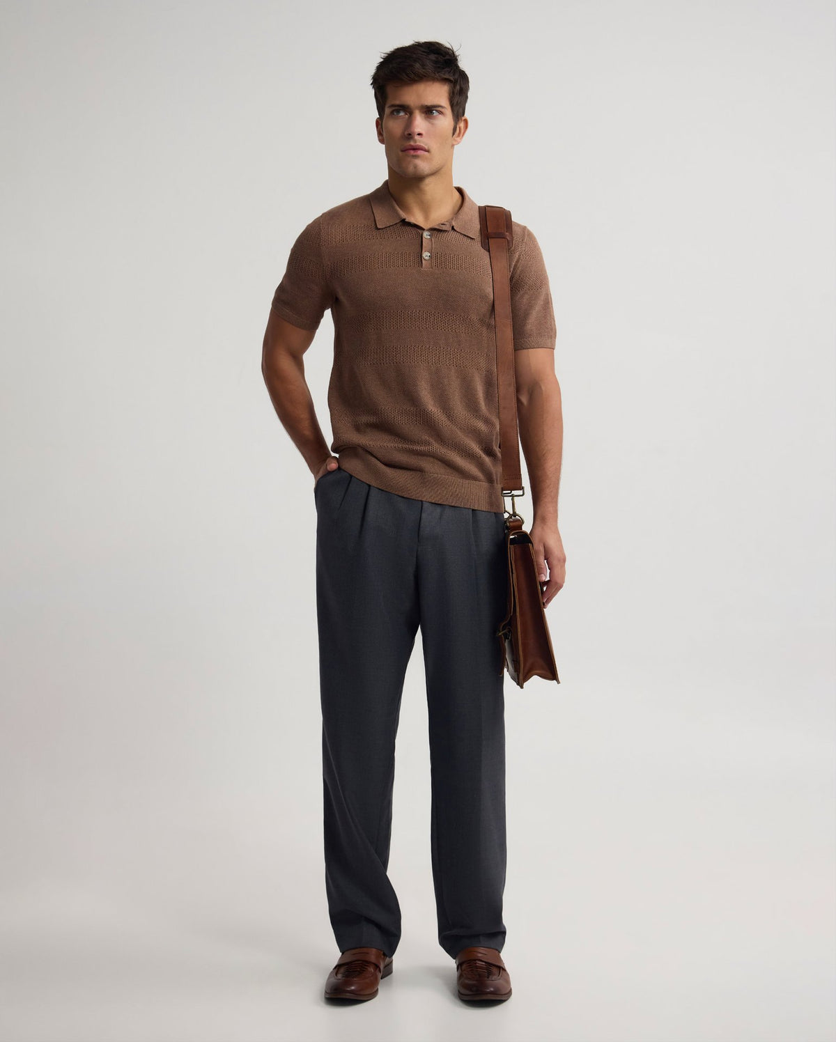 Lincon Polo Collar Knit