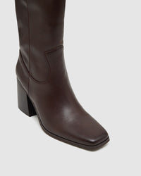 Jeanie Leather Knee Boot WOMENS SHOES