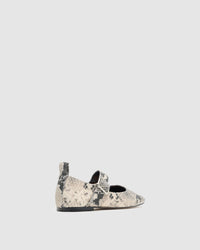 Florentine Cross Strap Ballet WOMENS SHOES