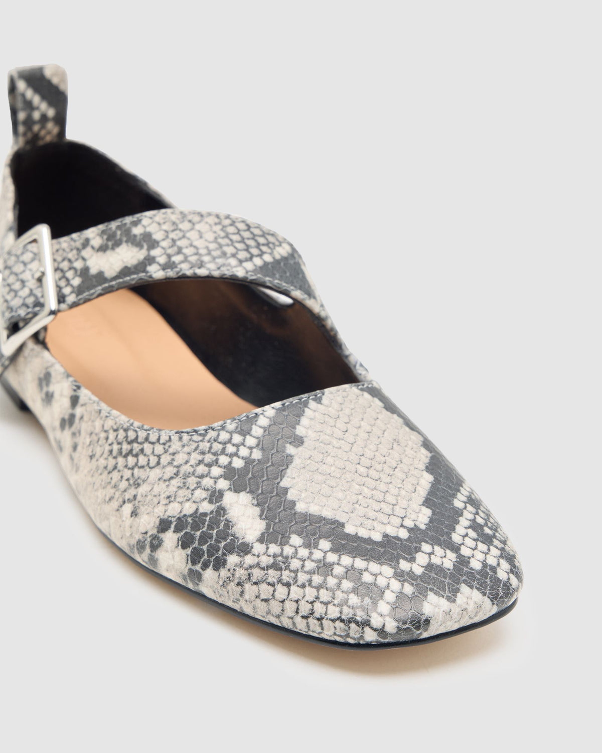 Florentine Cross Strap Ballet WOMENS SHOES