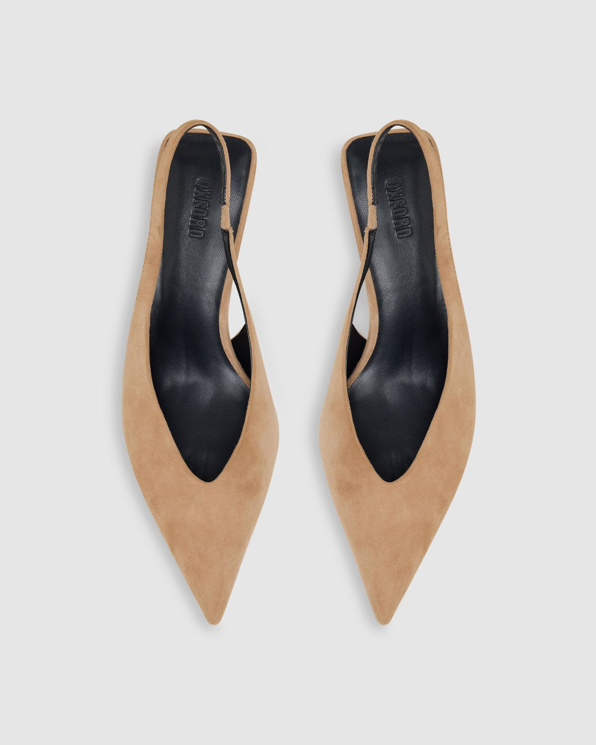 ROMA SUEDE SLING BACK HEEL WOMENS SHOES