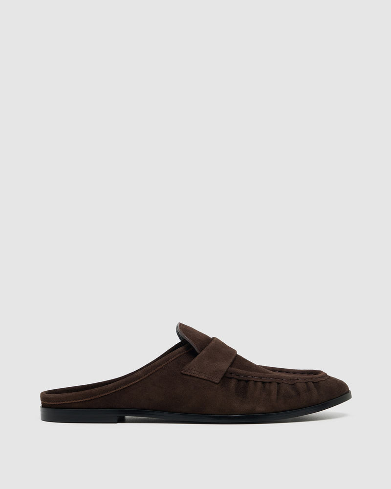 Hadley Suede Mule Loafer WOMENS SHOES
