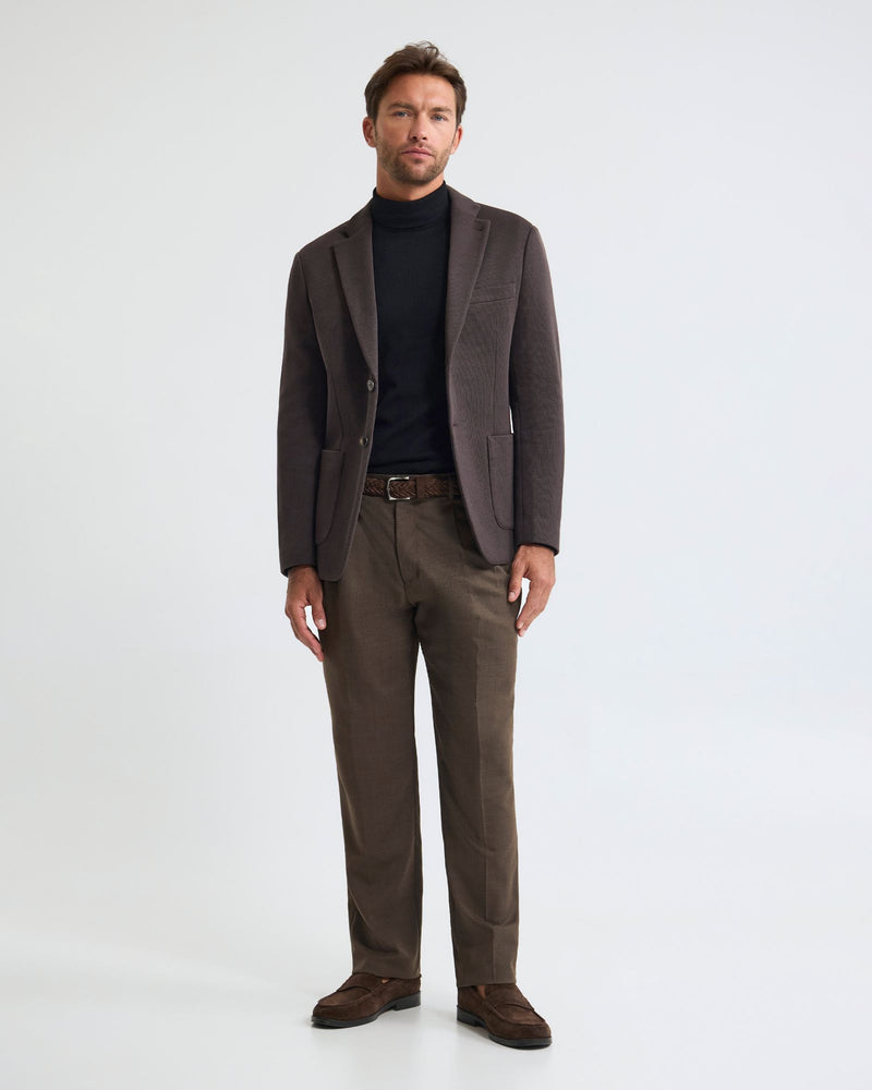 Antonio Cotton Knitted Blazer MENS JACKETS AND COATS