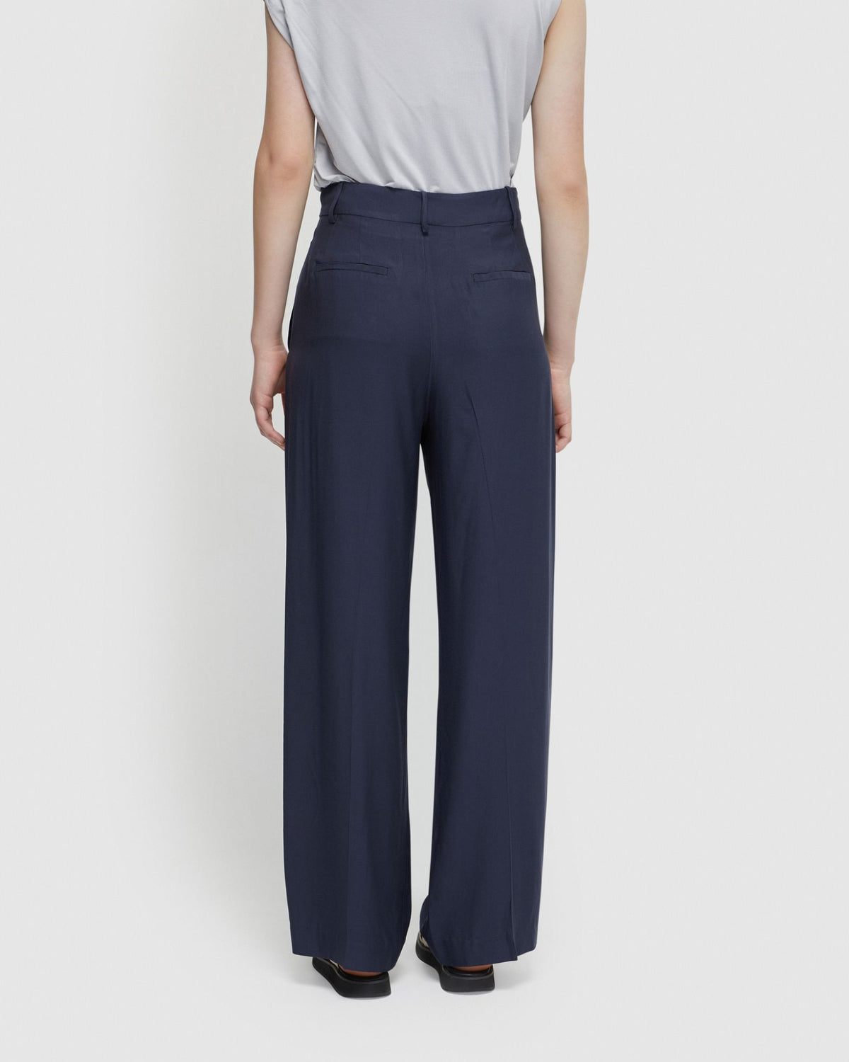 HAZEL WIDE LEG TROUSERS WOMENS PANTS