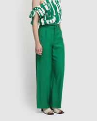 HAZEL WIDE LEG TROUSERS WOMENS PANTS
