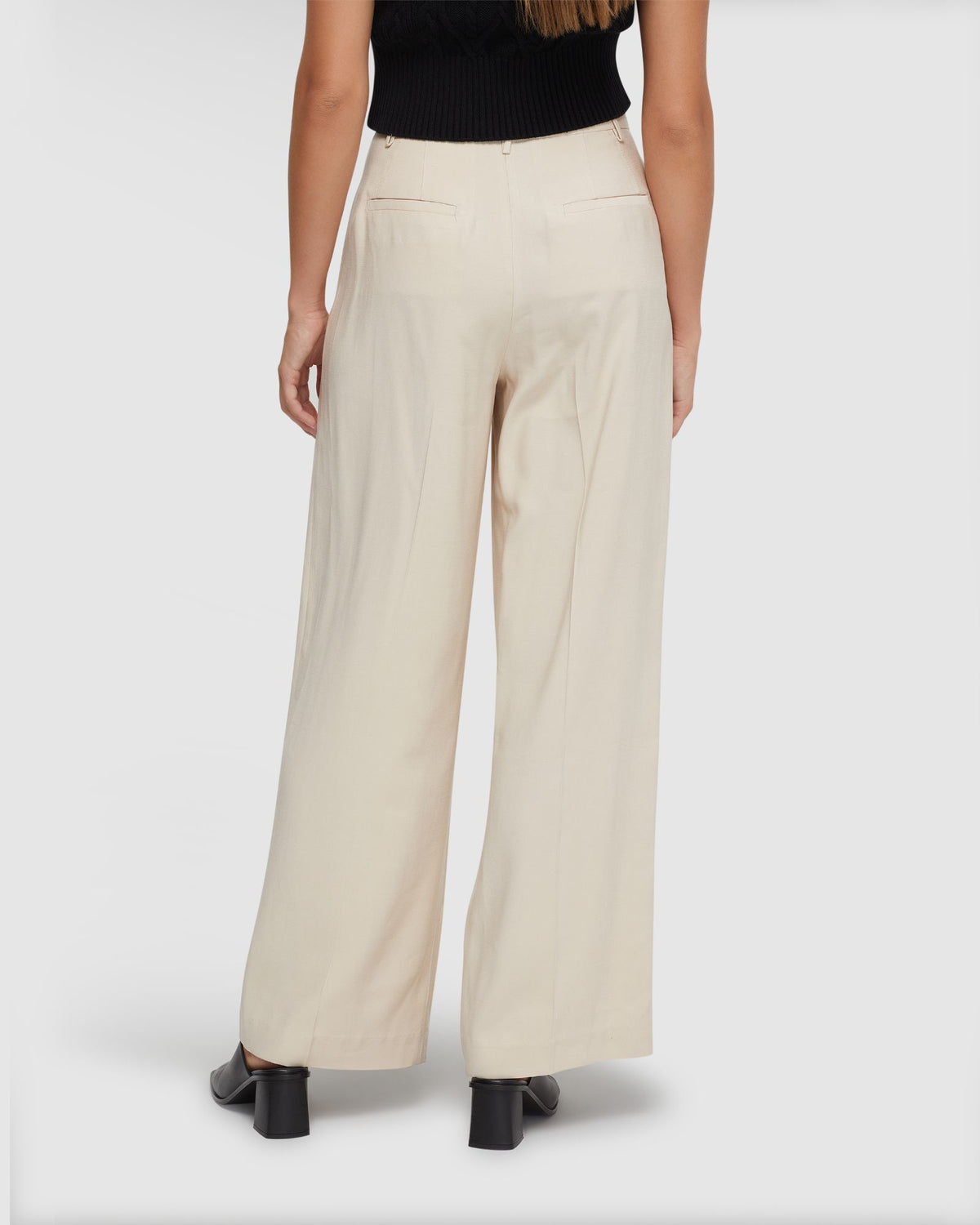 HAZEL WIDE LEG TROUSERS WOMENS PANTS
