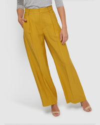 HAZEL WIDE LEG TROUSERS WOMENS PANTS