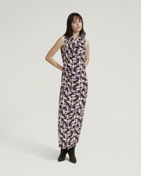NATASHA PRINTED DRESS WOMENS DRESSES