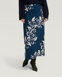 GRECHEN FLORAL PRINT SKIRT WOMENS SKIRTS