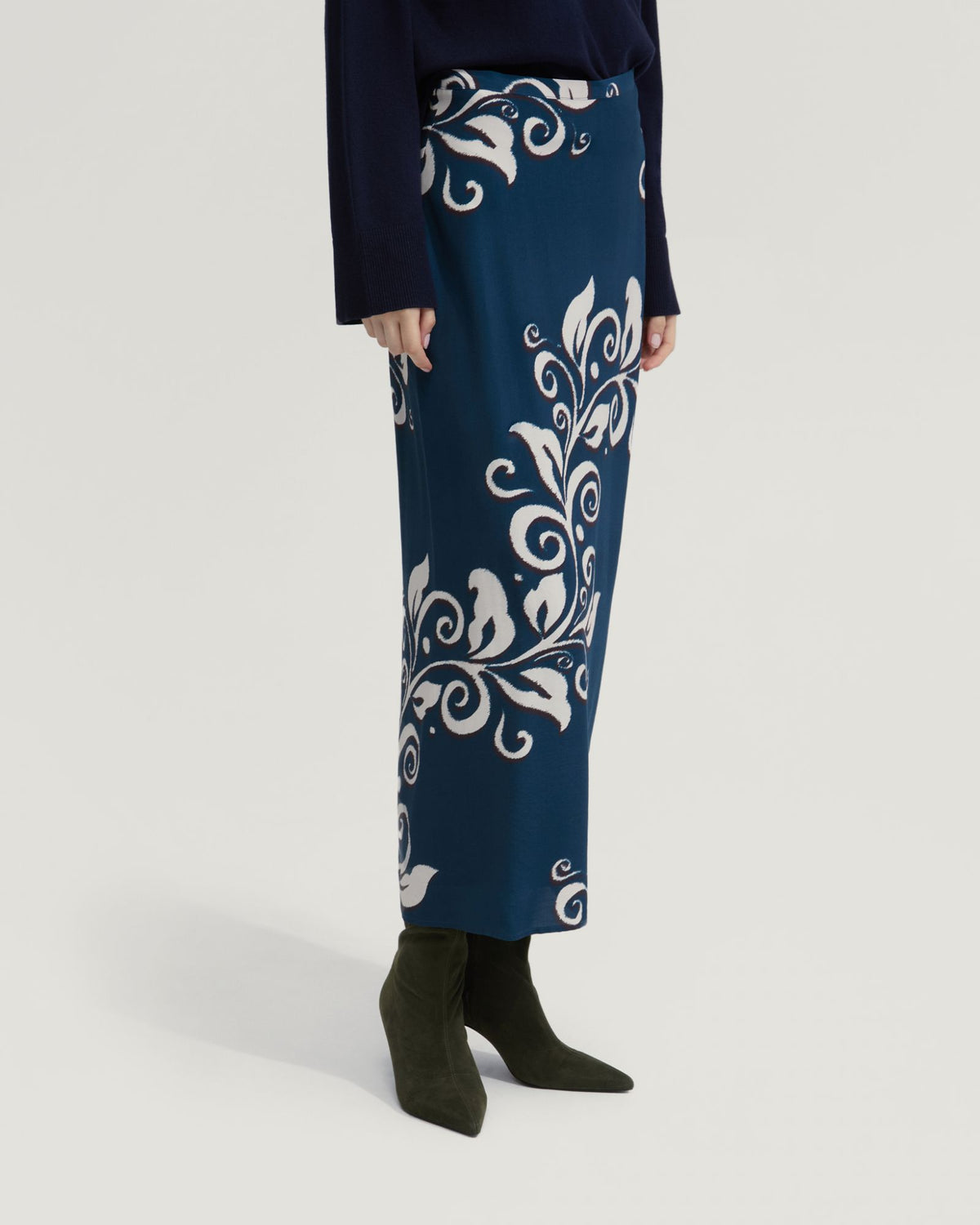 GRECHEN FLORAL PRINT SKIRT WOMENS SKIRTS