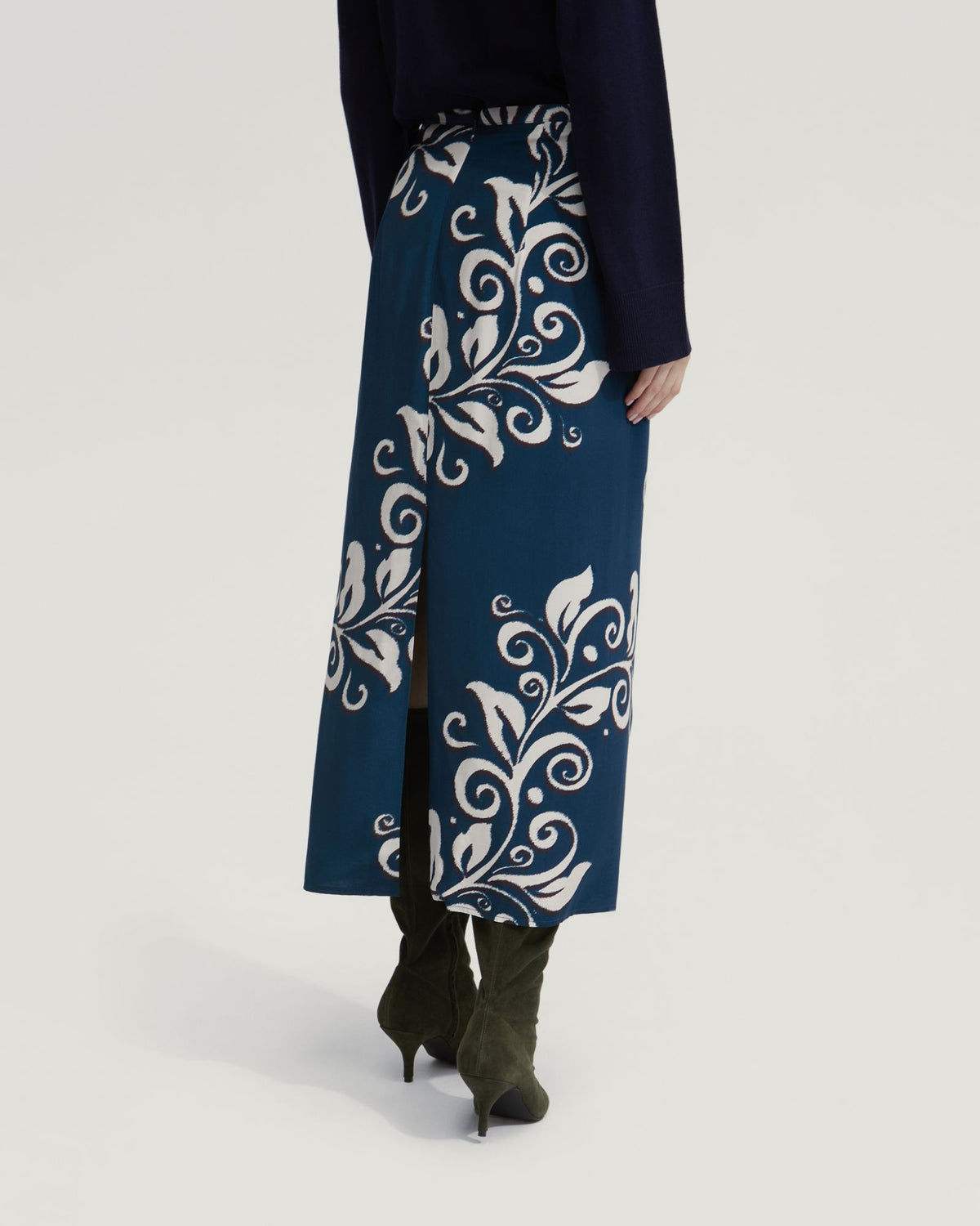 GRECHEN FLORAL PRINT SKIRT WOMENS SKIRTS