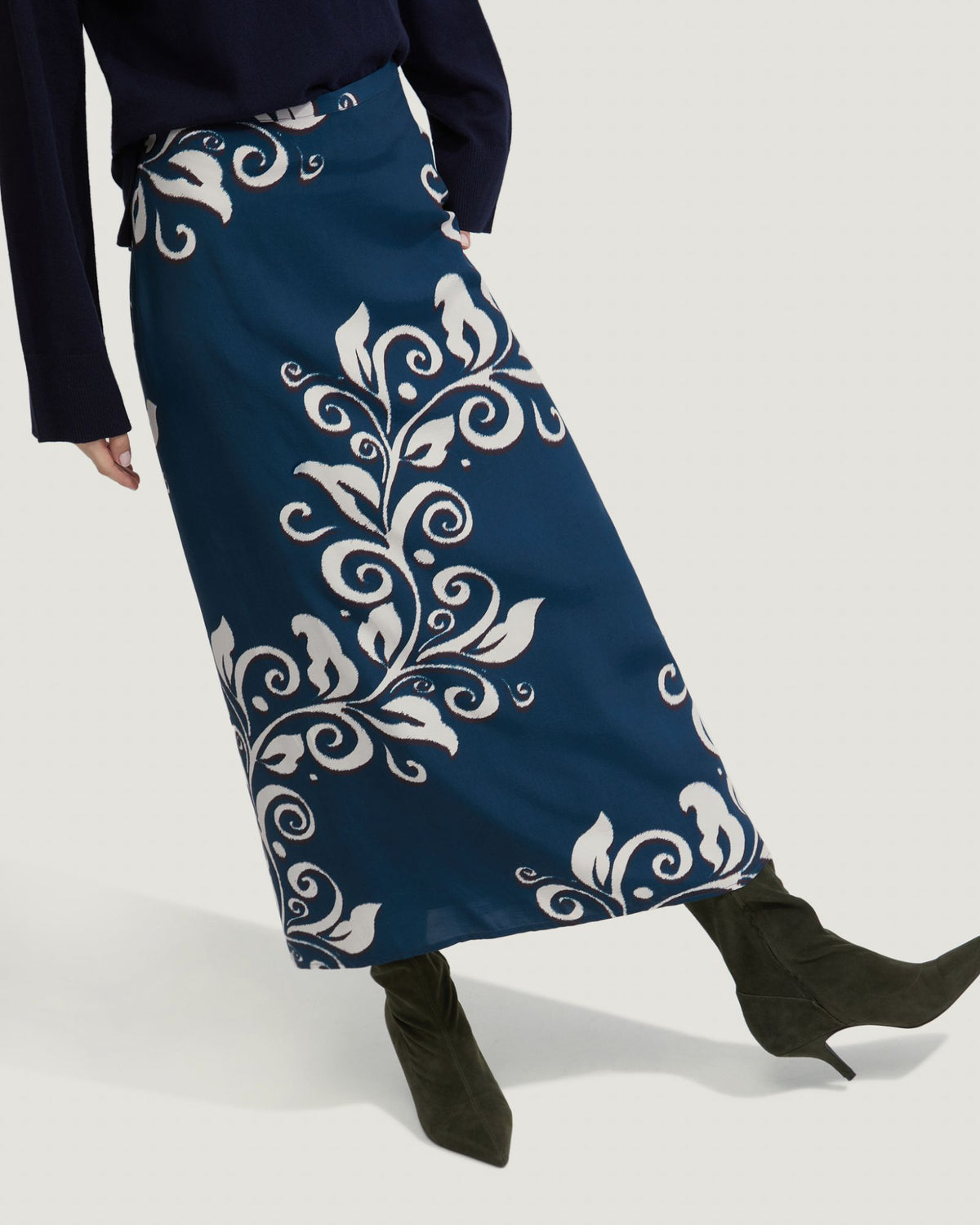 GRECHEN FLORAL PRINT SKIRT WOMENS SKIRTS