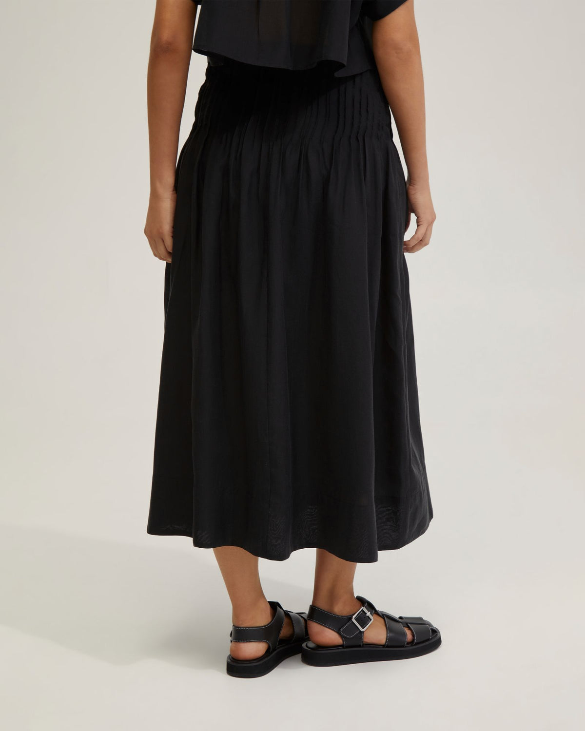 Astra Pin-Tuck Skirt – Oxford Shop1