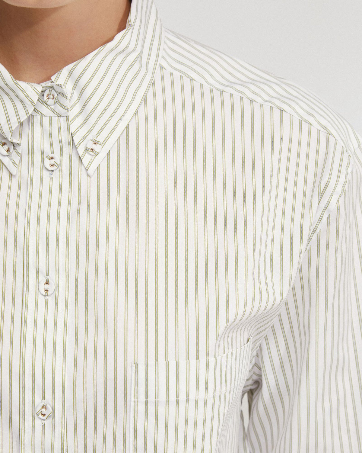 VICKY STRIPED SHIRT WOMENS SHIRTS