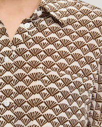 Jasmine Short Sleeve Printed Shirt WOMENS SHIRTS