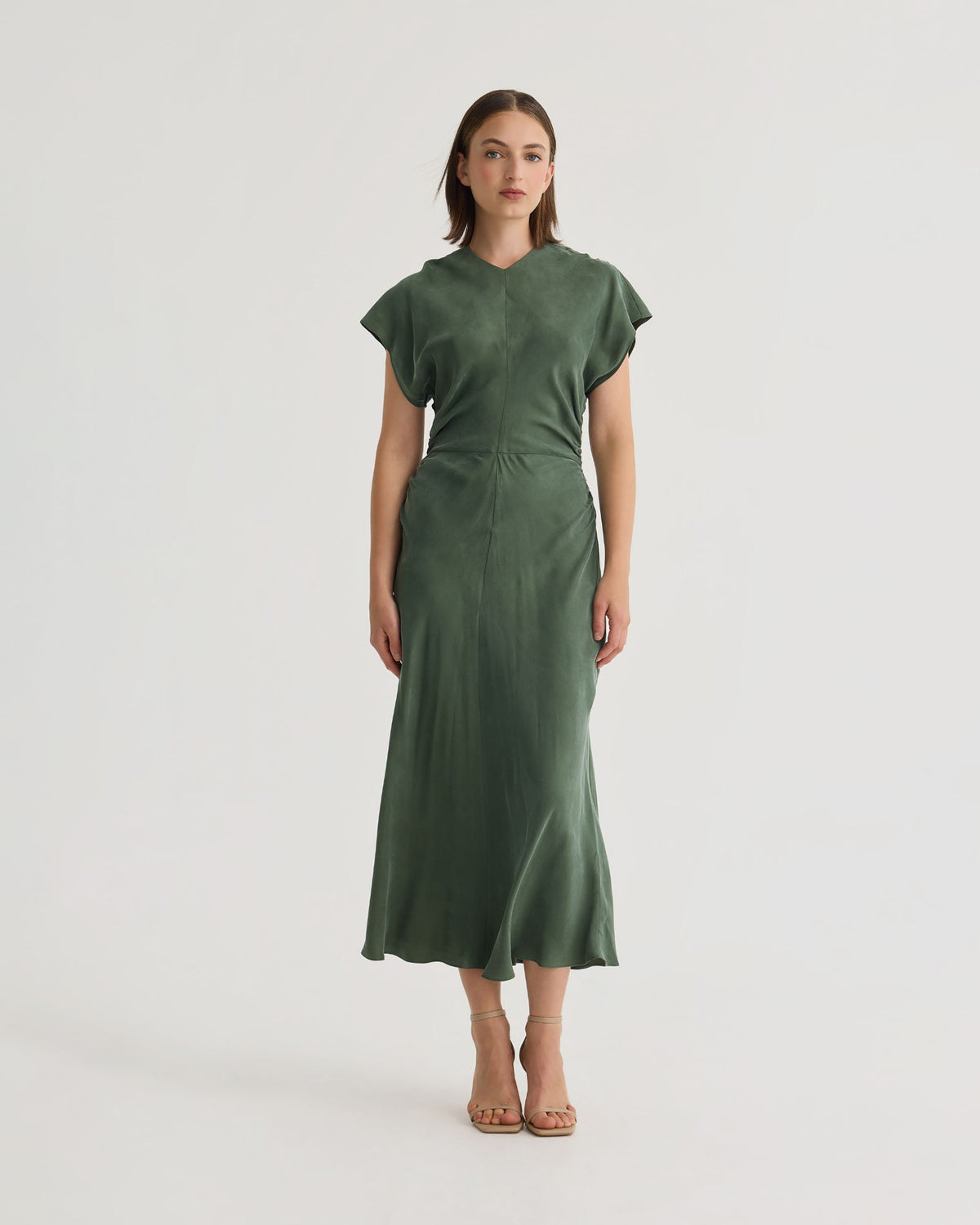 Fleur Cupro Dress WOMENS DRESSES