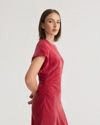 Fleur Cupro Dress WOMENS DRESSES