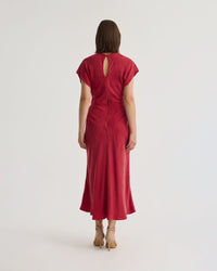 Fleur Cupro Dress WOMENS DRESSES