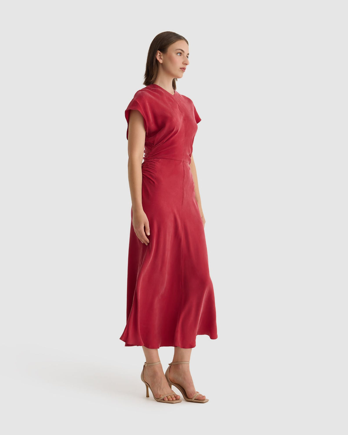 Fleur Cupro Dress WOMENS DRESSES