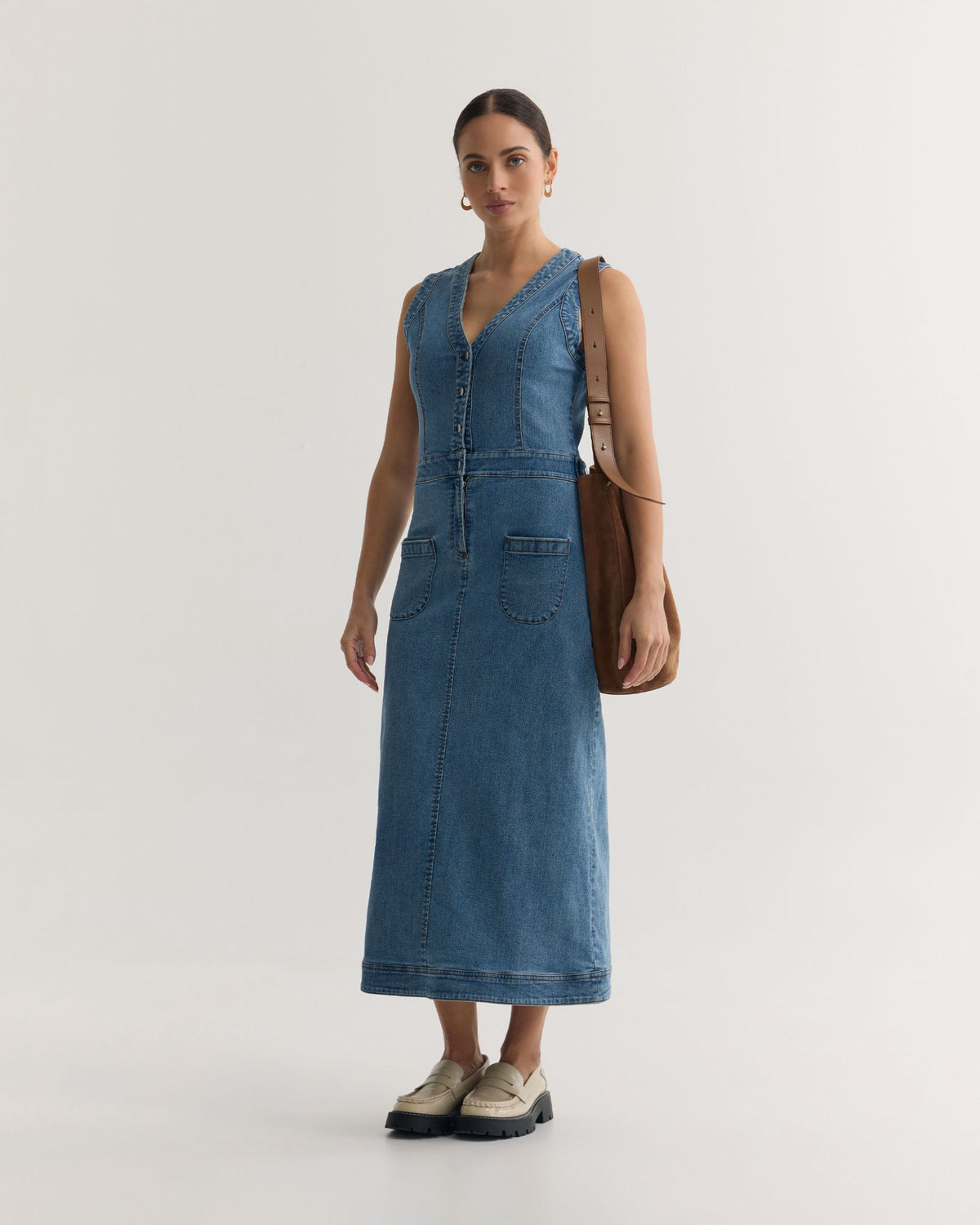 Ayana Denim Dress WOMENS DRESSES