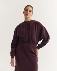 Georgina Cupro Dress WOMENS DRESSES