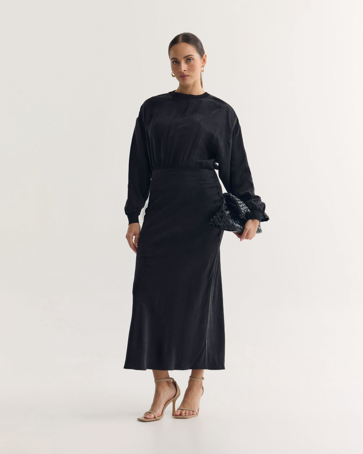 Georgina Cupro Dress WOMENS DRESSES