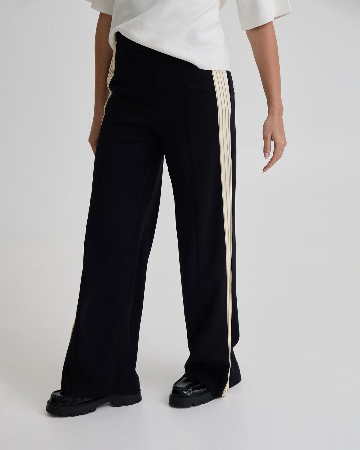 Ines Contrast Panel Pants WOMENS PANTS
