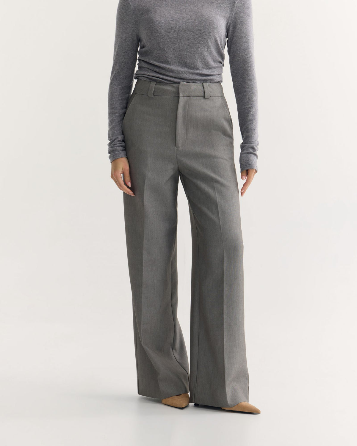 Alana Flat Front Stretch Pants WOMENS PANTS