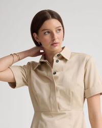Megan Cotton Safari Dress WOMENS DRESSES