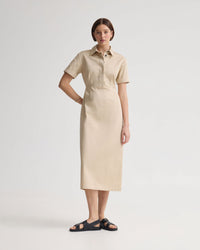 Megan Cotton Safari Dress WOMENS DRESSES